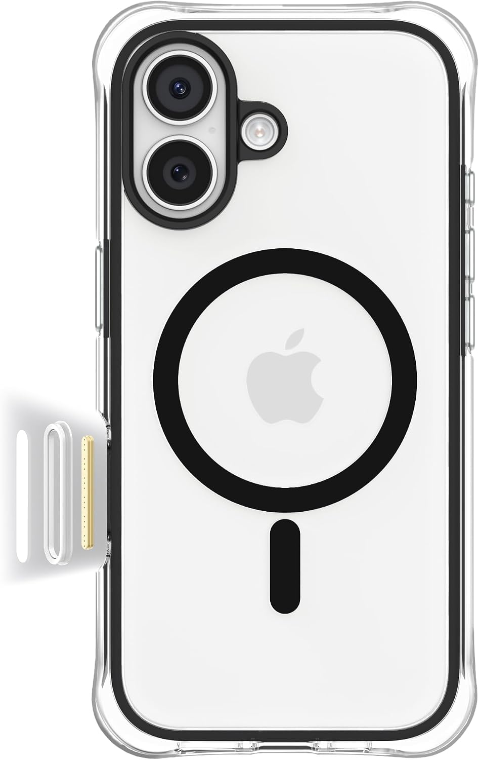 iPhone 18 Pro Max/17 Pro Max Case Clear, for MagSafe, Pink