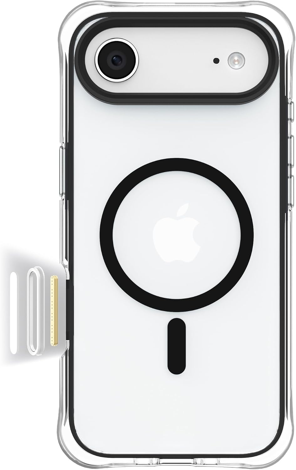 iPhone 18 Pro Max/17 Pro Max Case Clear, for MagSafe, Pink