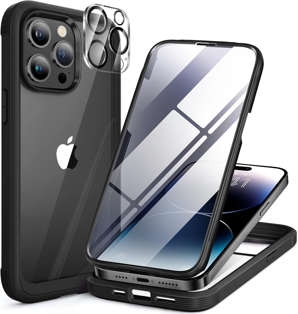 Clear Full-Body MagSafe Case for iPhone 17 Pro Max 6.9", Built-in Screen & Camera Protector