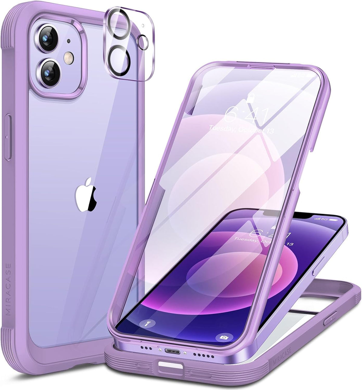 Clear Full-Body MagSafe Case for iPhone 17 Pro Max 6.9", Built-in Screen & Camera Protector