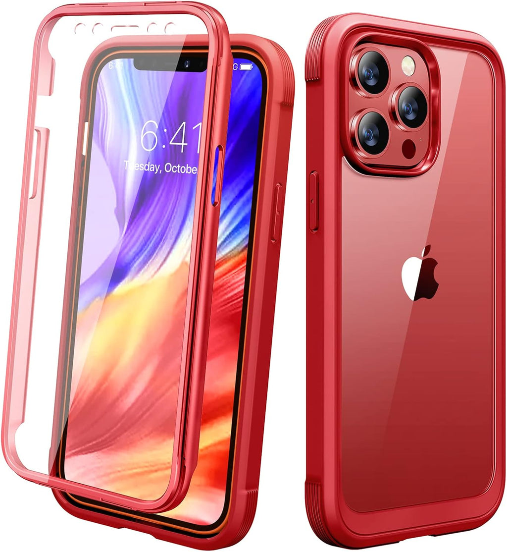 Clear Full-Body MagSafe Case for iPhone 17 Pro Max 6.9", Built-in Screen & Camera Protector