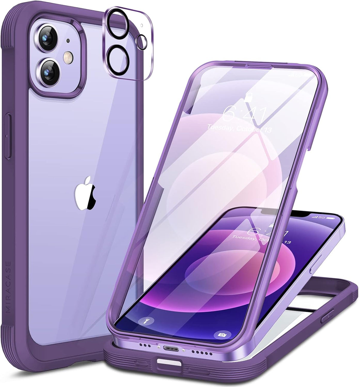 Clear Full-Body MagSafe Case for iPhone 17 Pro Max 6.9", Built-in Screen & Camera Protector