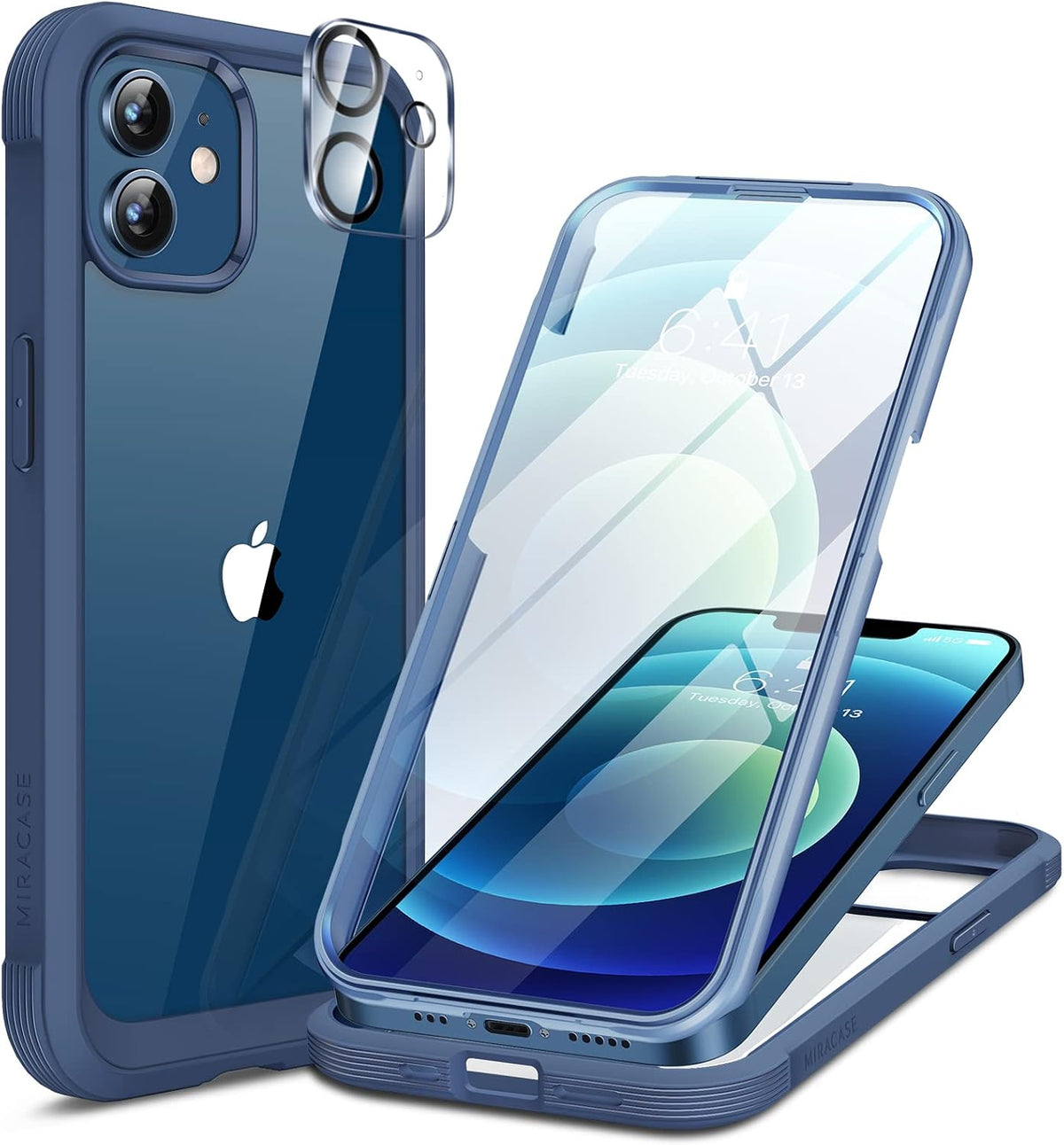 Clear Full-Body MagSafe Case for iPhone 17 Pro Max 6.9", Built-in Screen & Camera Protector