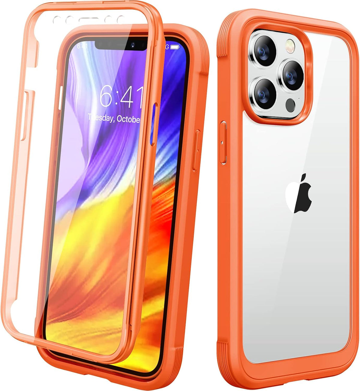 Clear Full-Body MagSafe Case for iPhone 17 Pro Max 6.9", Built-in Screen & Camera Protector