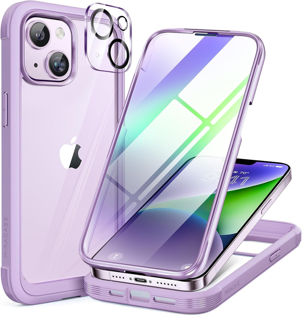 Clear Full-Body MagSafe Case for iPhone 17 Pro Max 6.9", Built-in Screen & Camera Protector