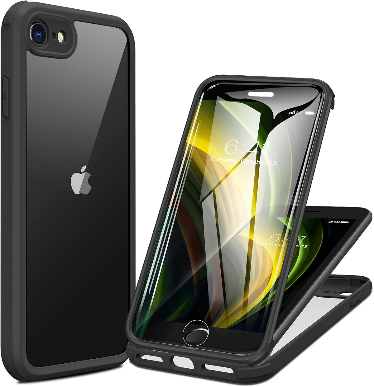 Clear Full-Body MagSafe Case for iPhone 17 Pro Max 6.9", Built-in Screen & Camera Protector
