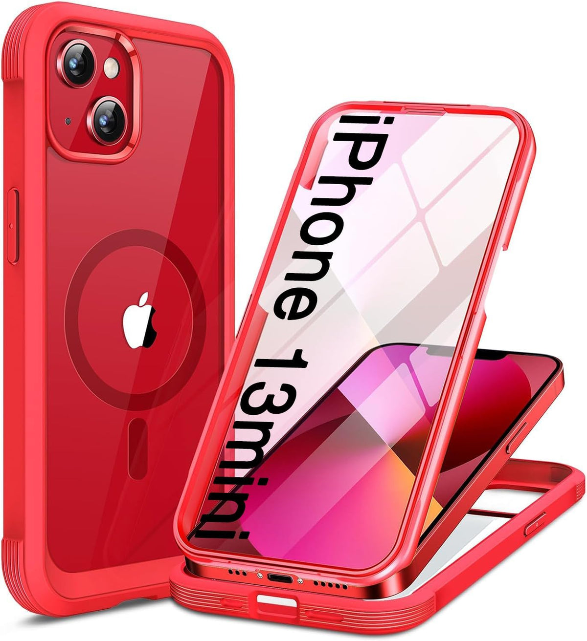Clear Full-Body MagSafe Case for iPhone 17 Pro Max 6.9", Built-in Screen & Camera Protector