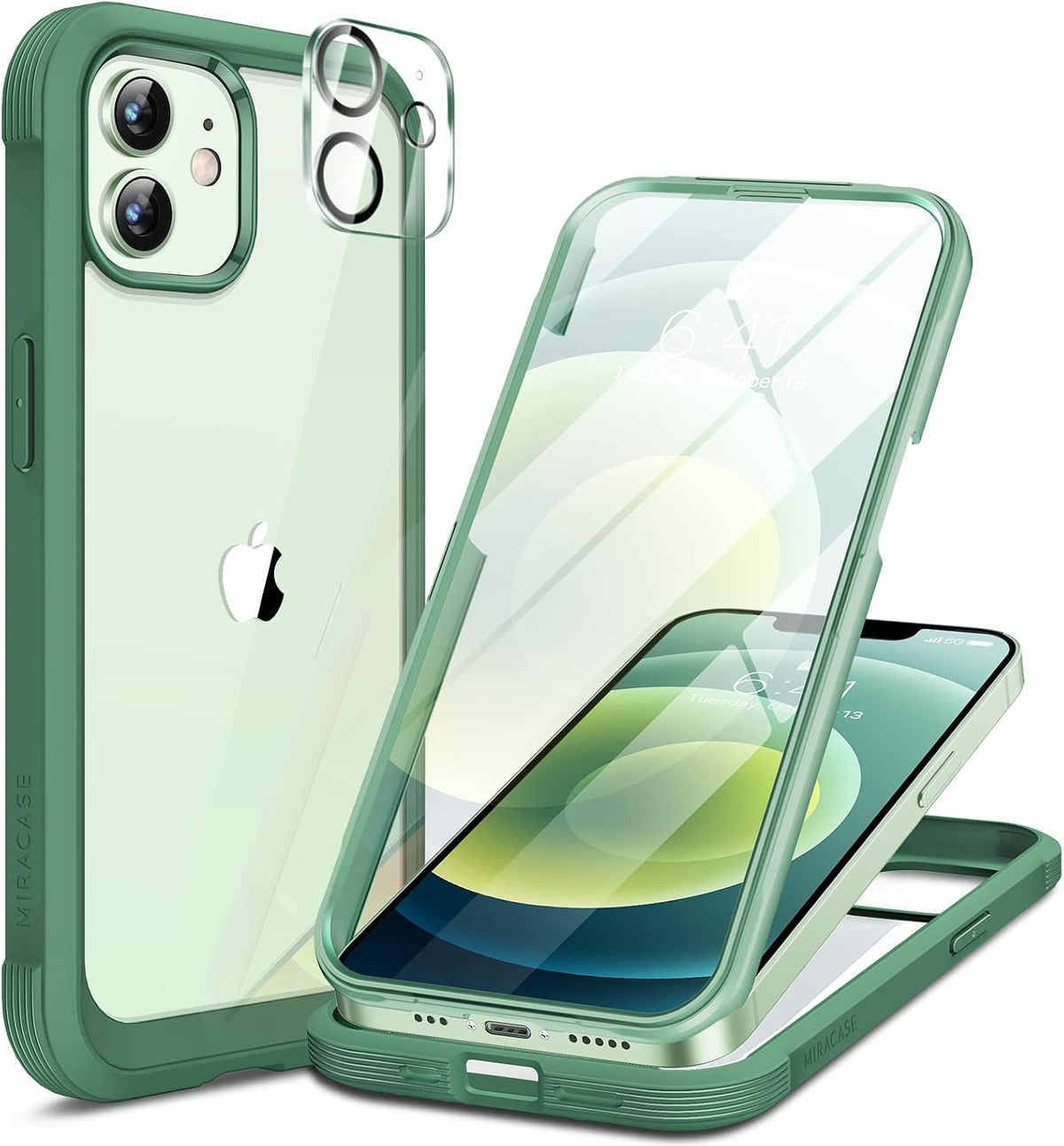 Clear Full-Body MagSafe Case for iPhone 17 Pro Max 6.9", Built-in Screen & Camera Protector