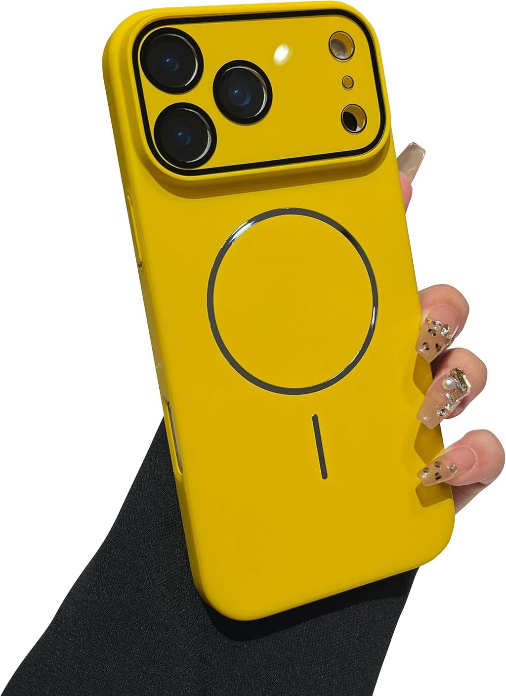 Rdioment for iPhone 17 Pro Max Case, Yellow