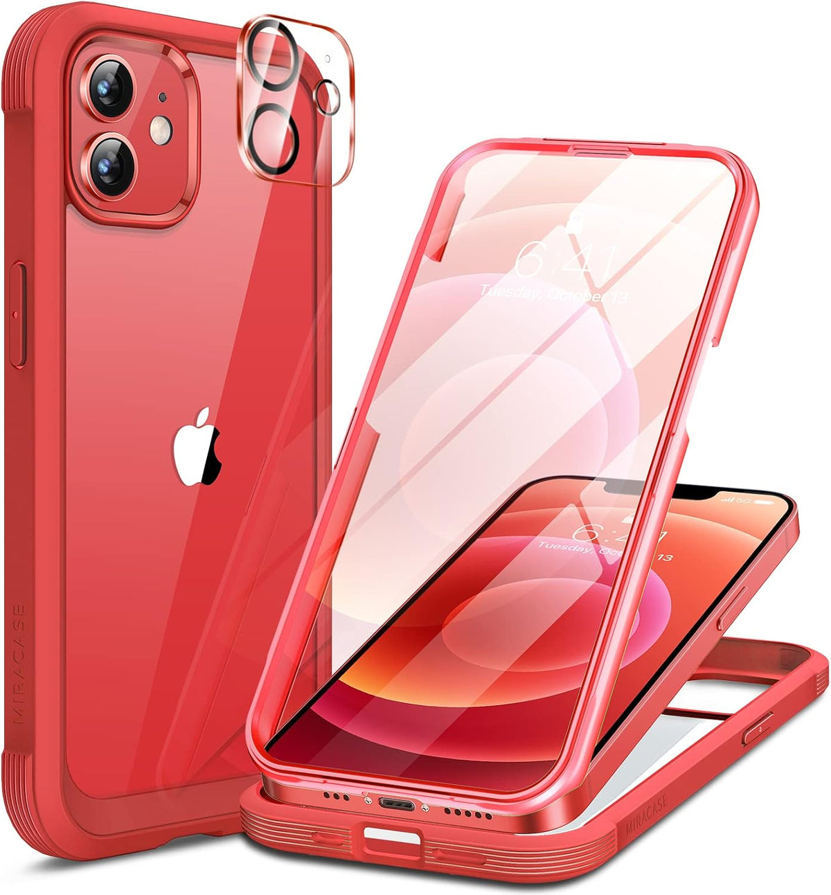 Clear Full-Body MagSafe Case for iPhone 17 Pro Max 6.9", Built-in Screen & Camera Protector