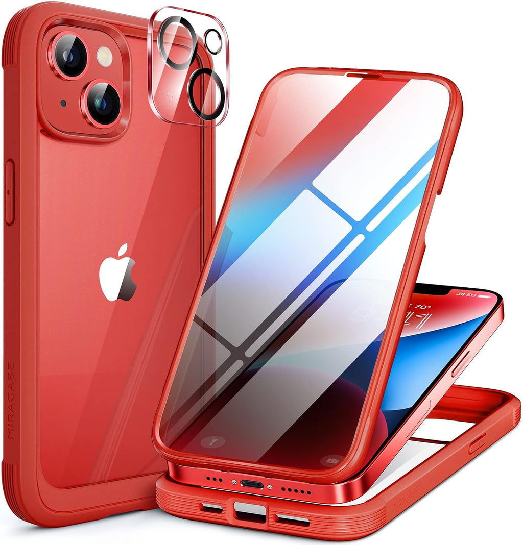 Clear Full-Body MagSafe Case for iPhone 17 Pro Max 6.9", Built-in Screen & Camera Protector