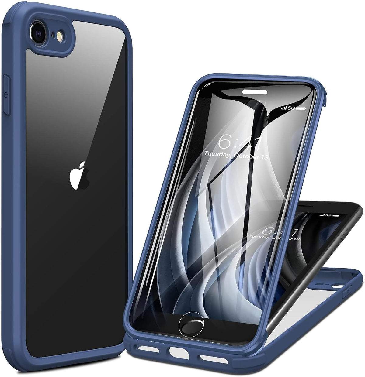 Clear Full-Body MagSafe Case for iPhone 17 Pro Max 6.9", Built-in Screen & Camera Protector