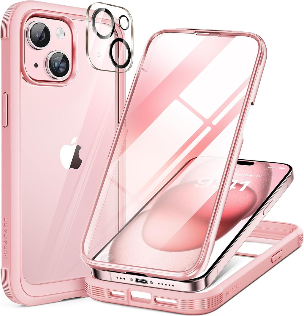 Clear Full-Body MagSafe Case for iPhone 17 Pro Max 6.9", Built-in Screen & Camera Protector