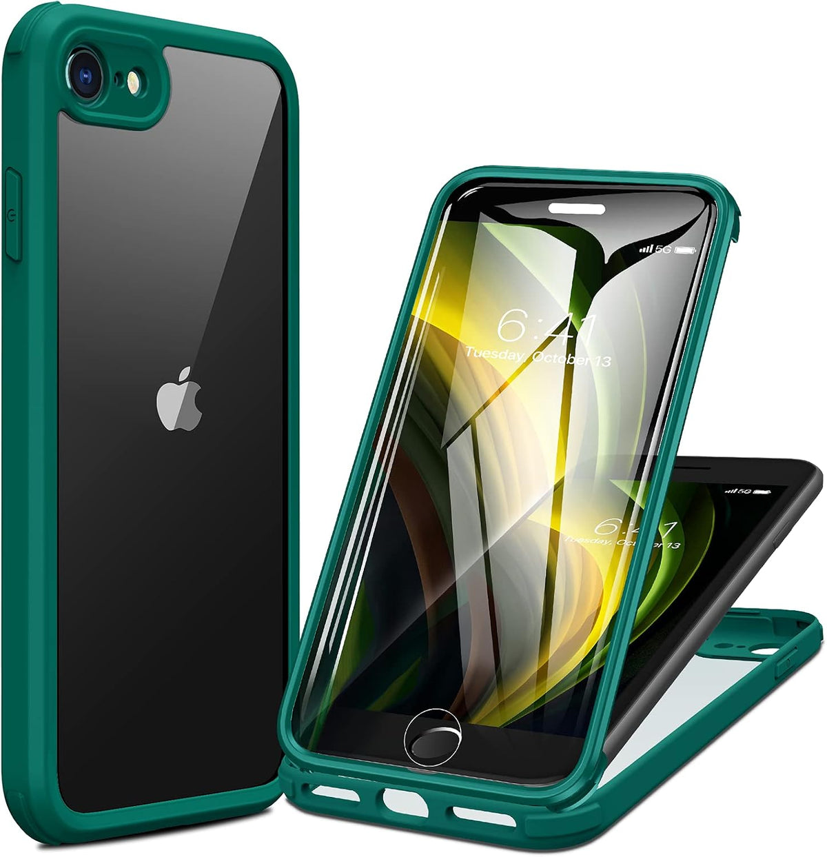 Clear Full-Body MagSafe Case for iPhone 17 Pro Max 6.9", Built-in Screen & Camera Protector