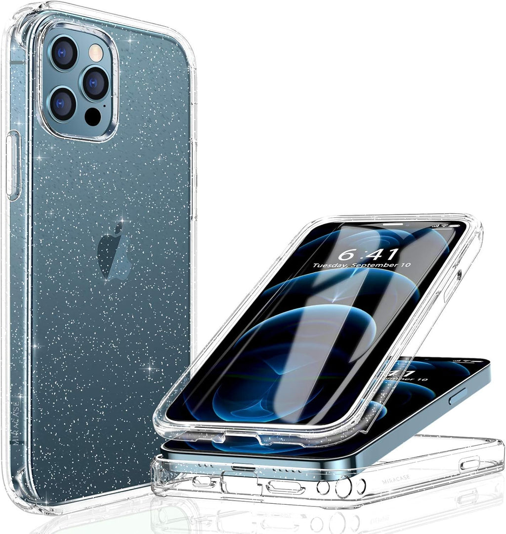 Clear Full-Body MagSafe Case for iPhone 17 Pro Max 6.9", Built-in Screen & Camera Protector